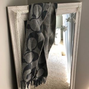 Gray Coach Scarf
